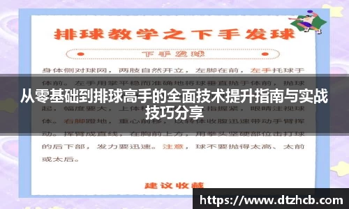 从零基础到排球高手的全面技术提升指南与实战技巧分享